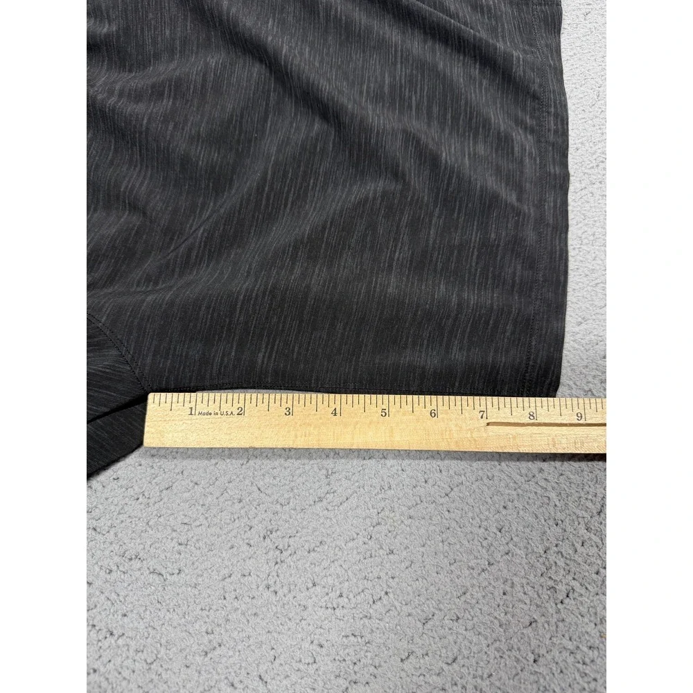 Lululemon Pace Breaker Shorts Mens Small Black Knit Running 9 Inseam Drawstring